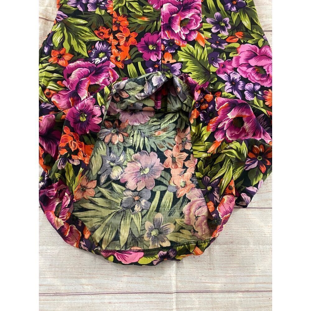 Vintage Joni Blair Women's Mini Floral Sun Dress - 13 - Picture 9 of 10